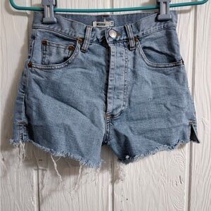 Melville Light Blue Jean Shorts